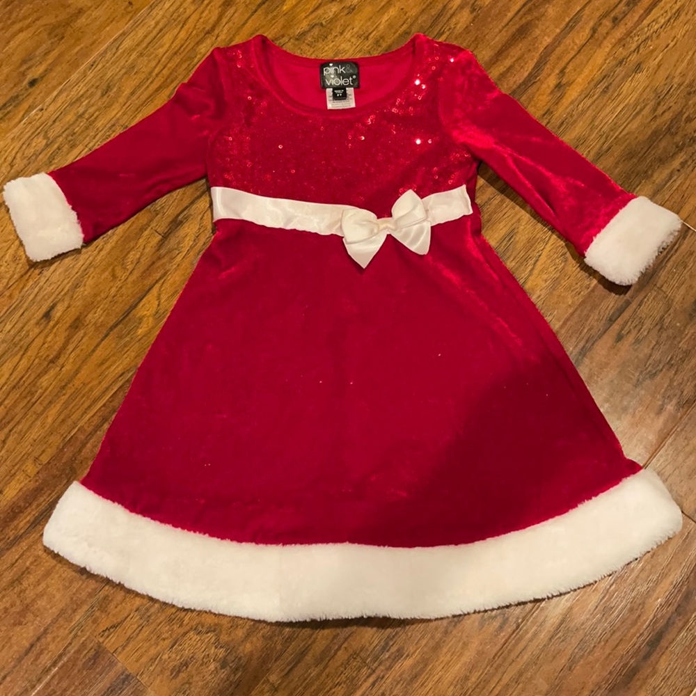 Toddler Santa dress